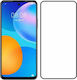 9D Закалено стъкло за цялото лице Черен (Huawei P Smart 2021)