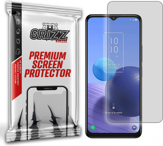 GrizzGlass PaperScreen Tempered Glass (TCL 405 / 406 / 408)