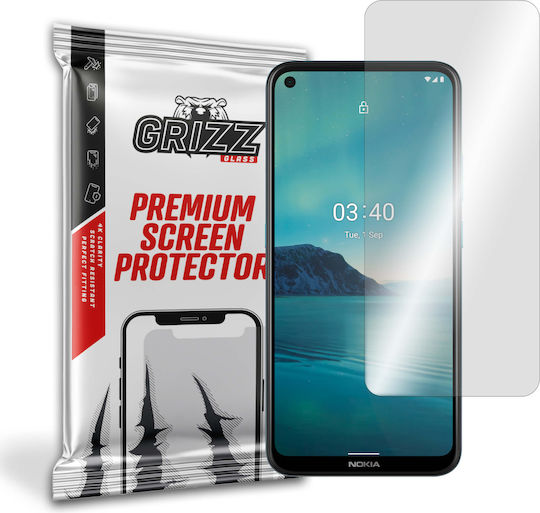 GrizzGlass HybridGlass Tempered Glass (Nokia 3.4)
