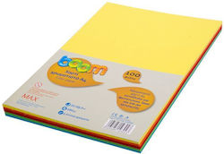 Boom Papier A4 160gr/m² 100 Blätter Mehrfarbig BRIGHT-1