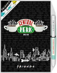 Friends Notebook Caiet cu Suport pentru Stilou