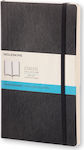 Moleskine LARGE SOFT Notizbuch mit Punkten und Gummiband Schwarz QP619