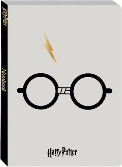 Wizarding World Notizbuch A5 mit leeren Seiten Weiß