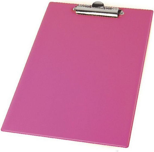 Logigraf Clipboard with Clamp Conference for Paper A4 Pink 1pcs