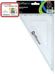 Officenet Instrumente Geometrice Triunghi Plastic Dălăcită