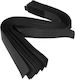 Vorel Self-Adhesive Hook & Loop Tape Black 25mm 1pcs