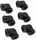 Raijintek Compression Fitting Armaturen Schwarz