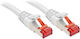 Lindy S/FTP Cat.6 (Gigabit) Καλώδιο Δικτύου Ethernet 30m Λευκό