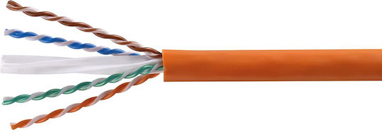 Nexans U/UTP Cat.6 Cablu de rețea Ethernet fără conectori 1m Portocaliu
