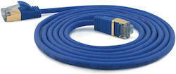 Wantec 7140 U/FTP (STP) Cat.6a Καλώδιο Ethernet 25m Μπλε