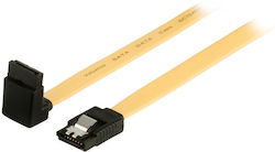 Valueline 7-Pin SATA III - 7-Pin SATA III Cable 100cm Κίτρινο (73260Y)