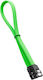 Cablemod 7-Pin SATA III to 7-Pin SATA III Cable 0.6m Green (CM-CAB-SATA-N60KLG-R)