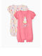 Zippy Set Body pentru Bebeluși Mâneca scurta Multicolor 2buc