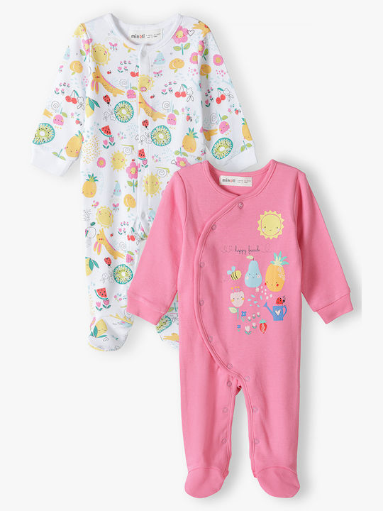 Minoti Baby Bodysuit Set Long-Sleeved Multicolour