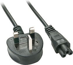 Lindy IEC C5 - IEC C5 Kabel 2m Schwarz (30409)