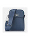 Hedgren Herrentasche Schulter / Crossbody Blau