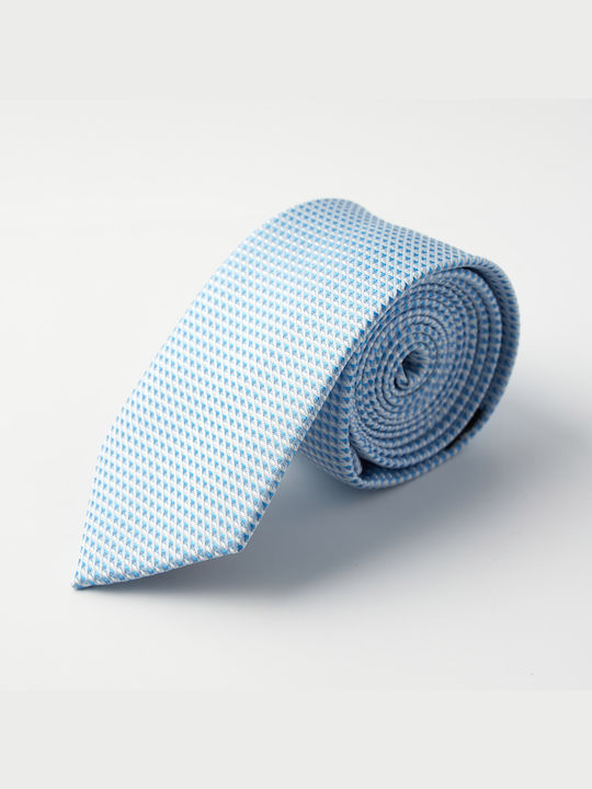 Aristoteli Bitsiani Herren Krawatte Gedruckt in Hellblau Farbe