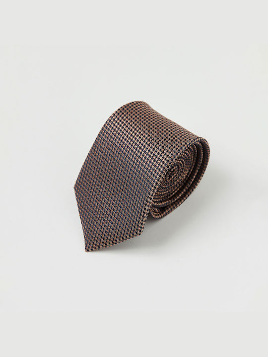 Aristoteli Bitsiani Herren Krawatte Monochrom in Braun Farbe