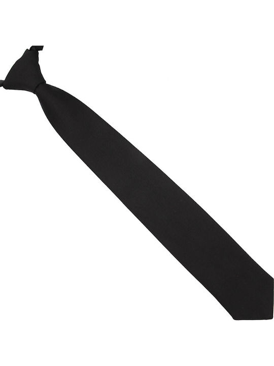 JFashion Cravată pentru Bărbați Monocromie în Culorea Negru