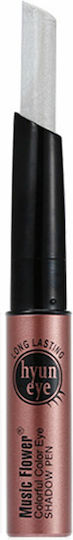 Music Flower Σκιά Ματιών σε Stick με Ασημί Χρώμα 10gr