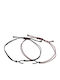 Theodora's Jewellery Комплект Гривни Макраме за Двойки от Въжета/корди