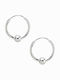 Piercing Earring Hoop From Silver