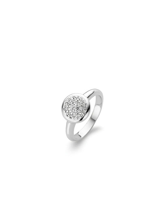 Ti Sento Women's Silver Ring with Zircon