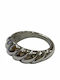 Kostibas Fashion Damen Ring aus Stahl Vergoldet