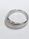 Kostibas Fashion Damen Ring aus Stahl Vergoldet
