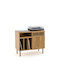 La Redoute Interieurs Мебел за Hi-Fi Кафяв 42x90x78см