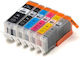 Compatible Inkjet Printer Ink Canon Magenta 1pcs