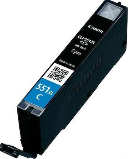 Eco Συμβατό Μελάνι Εκτυπωτή InkJet Canon Κυανό 1τμχ