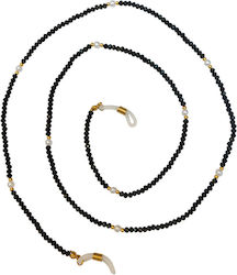 Theodora's Jewellery Lanț Pentru Ochelari Negru