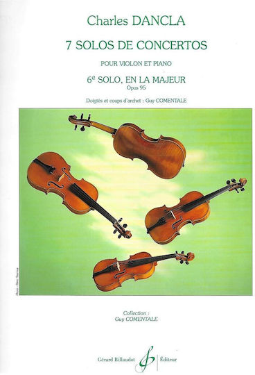 Gerard Billaudot Solo Nr 6 für Streichinstrumente / Orchester / Geige