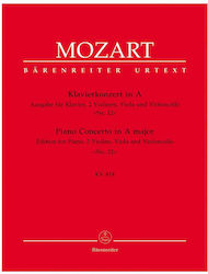 Barenreiter Mozart Piano Sheet Music for Piano