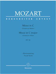 Barenreiter Mozart Missa pentru Voce