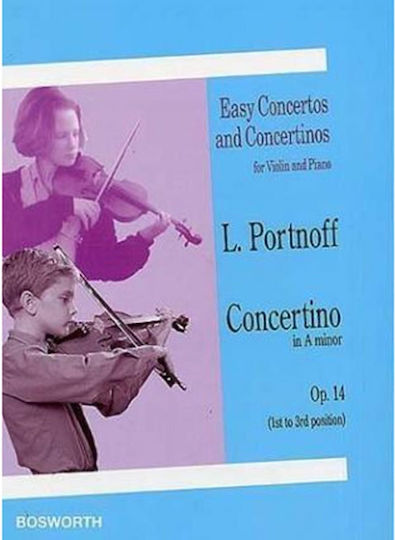 Bosworth Edition PORTNOFF Concertino pentru Vioară / Pian / Instrumente cu coarde