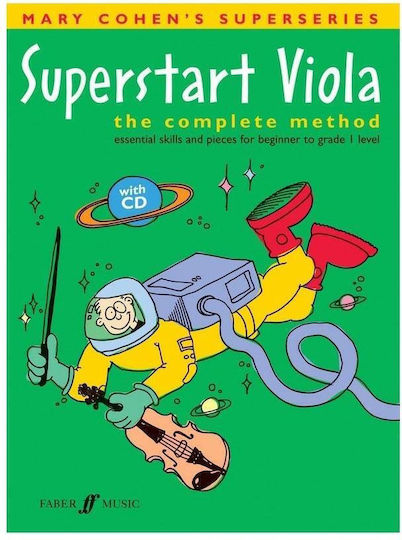 Faber Music Cohen Superstart Children's Learning Method for Viola + CD