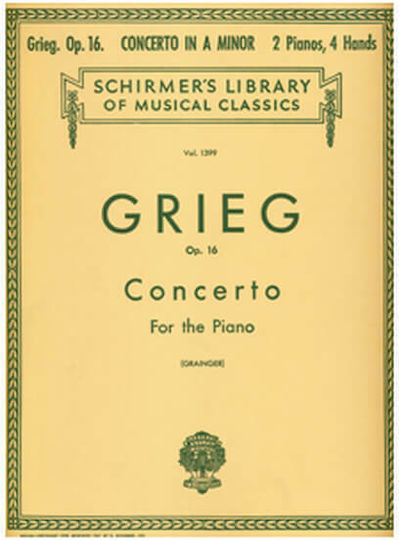 G. Schirmer Concerto Piano für Klavier