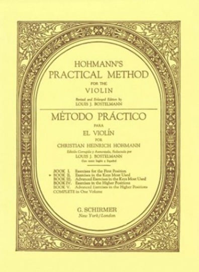 G. Schirmer Hohmann Method N.2 Μέθοδος Εκμάθησης για Βιολί