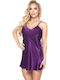 Irall Summer Women's Nightdress Purple