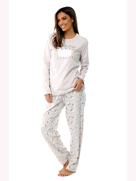 Bonatti Winter Damen Pyjama-Set Baumwolle