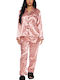 La Lolita Amsterdam Set De Pijamale Dama De Iarnă Roz Gemma
