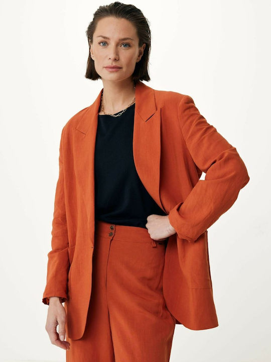 Mexx Women's Blazer Burgundy