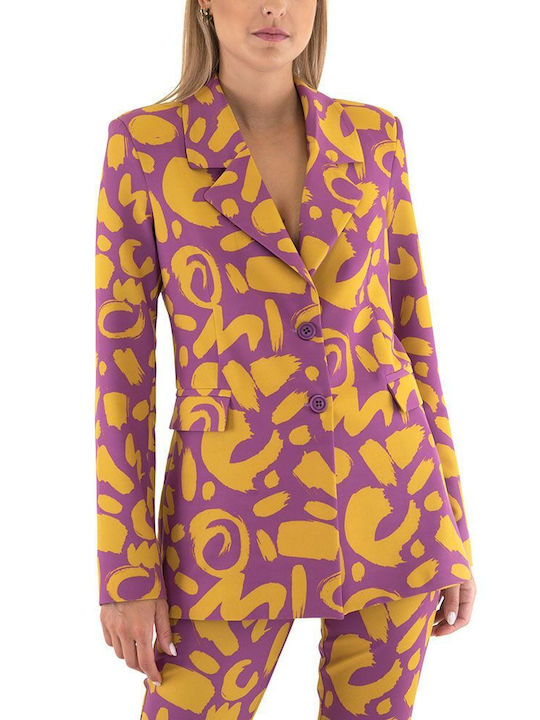 Moutaki Women's Blazer Yellow