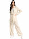Passager Lang Damen Blazer Beige