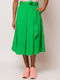 Heavy Tools Women's Cloche Skirt Green S23-GR