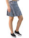 First Woman Mini Skirt Cloche in Gray color