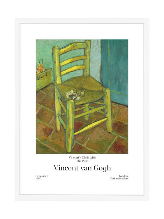 Walls Van Gogh's Chair Frame Copy of Van Gogh W...