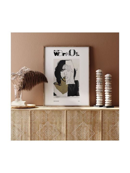 Walls Κάδρο Αντίγραφο του Andy Warhol Ξύλινο 70x100cm